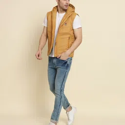 zeppi Men Solid Bomber Jacket image 5