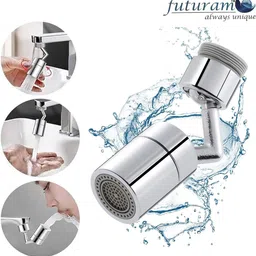 prachi FUTRAM 720 Degree Swivel Sink Faucet Aerator for Face Washing Faucet Nozzle image 3