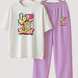 elvia Tshirt Pant Co-ords Set image 4