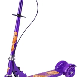 countrylink Runner Scooter 3-Level Adjustable Foldable Ride-On with LED Wheels, Bell & Brake-picture-42