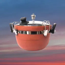 terra charms Clay Cooker 3L GL 3 L Pressure Cooker image 2