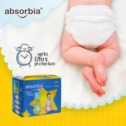 absorbia Premium Baby diaper Pants | Extra Large | 12-17 Kg - XL image 2