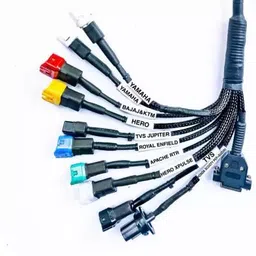 xsentuals NEW 11 Connectors Work on all BS6 Bike OBD Interface free continuity tester OBD Reader image 2