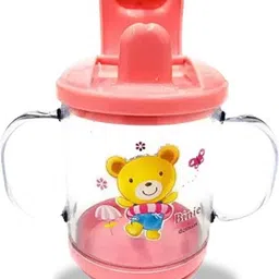 miss & chief Sipper Cup Twin Handle for Easy Grip Anti Spill Sippy Cup Baby Water/Juice 200ML-picture-16