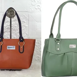 ronty Women Tan, Green Shoulder Bag-picture-15