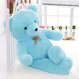 riyasat smart buy StuffedTeddy Bear 3 feet Long Soft Sky Blue bear BIRTHDAY GIFT - 89.8 cm-picture-50