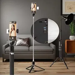 Nextronomy R1SL Foldable Wireless Selfie Stick with Bluetooth Remote and Tripod Mount Tripod-picture-14