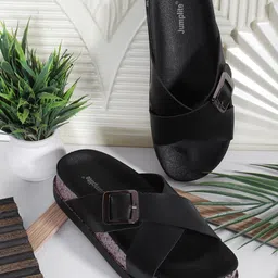 jumplite Women Flats Sandal image 2