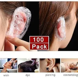 newvent Ear Cover for Shower 100 Pcs, Waterproof Ear Protector, Ear Shower Caps M235-picture-13