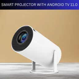 YAROH Protable Projector for Home 4K Support With Built-in Apps Netflix, YouTubeQ202 (4500 lm / 1 Speaker / Wireless / Remote Controller) Portable Projector-picture-45