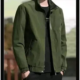 MAARVIK WINDCHEATER UPPER Solid Men Wind Cheater image 3