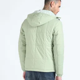flying machine Men Solid Casual Jacket image 2
