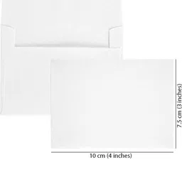 aromart Small Envelops (4 x 3) Inch 300pcs for Studio Passport Photo Envelopes image 2