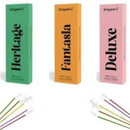 kreyam's HERITAGE,FENTASIA,DELUXE AGARBATTI COLOUR FOR POOJA HERITAGE,FANTASIA,DELUXE-picture-17