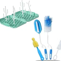 dakos Baby Bottle Drying Rack with Bottle Cleaning Brush, Drying Rack Stand-picture-18