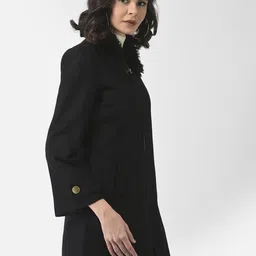 crimsoune club Shell100%Polyester & Lining100%Polyester Solid Coat For Women image 4