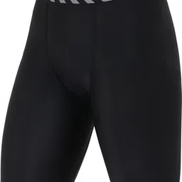 Solid Men Black Tights-image-24