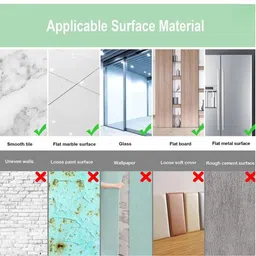 utkarshniche 30 cm Oval Shape Adhesive Mirror Sticker for Wall on Tiles Bedroom 30L*20W CM Self Adhesive Sticker image 3