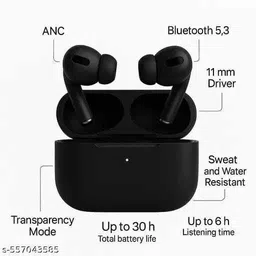 shivana AIRPOD Black Earbud Bluetooth MCD33 M10 Bluetooth Headset image 3