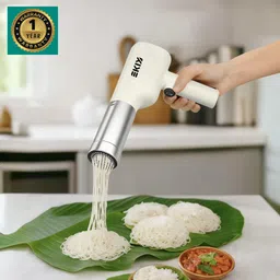 ekiy Electric Idiyappam/Noolappam/Noodles/Pasta Maker 7 in 1 |1500mAh Type-C Cordless Spaghetti and Pasta Maker image 2