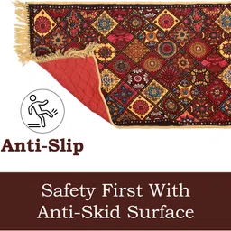 kuber industries Multicolor Velvet Runner image 3