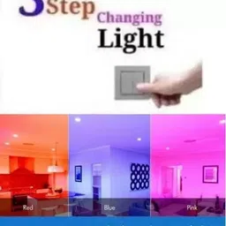 dhija 9 Watt 3 Colour in 1 Multicolor 1 PCs Down Light / Conceal Light / Ceiling Light Ceiling Lamp image 3