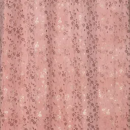 drape and decor 243.84 cm (8 ft) Shower Velvet Room Darkening Curtain (Pack Of 2) image 3