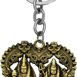 the men gift Aadhyathmik Kulasai Mutharamman with Gnana Moorthiswara Keychain Shivkey2025705 Key Chain-picture-27