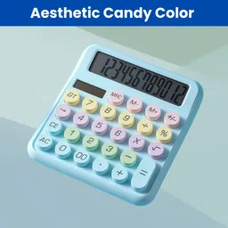 frony Desktop Calculator, 12-Digit Large LCD and Large Buttons for Office, Homes C339 Basic Calculator-picture-21