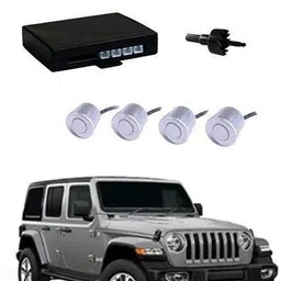 zplus 4 White Parking Sensors With LED Display Which Increased Safety of Passengers/Car One Alarm Kit-1391 Parking Sensor-picture-30
