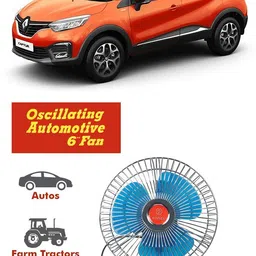 genipap Oscillating Fan 6 Inch 12V Automotive For Car/Truck/Auto rickshaw-PKN1099 Car Interior Fan-picture-36