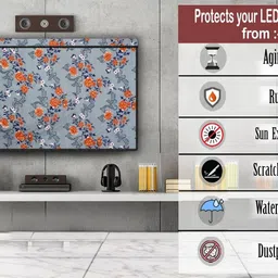 The Furnishing Tree 32 inch LED TV Cover for 32 inch LED/LCD Cover - TFT_PM22_LED32 image 4