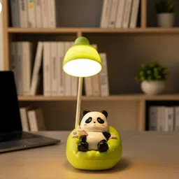 primebuystore Cute Panda LED Table Lamp for Study, Bedroom & Home Decor – USB Rechargeable Table Lamp-picture-48