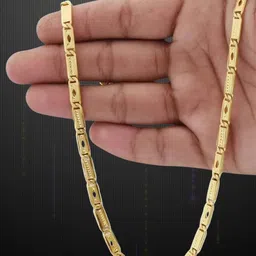 rkb sales 1 gm high quality gold plated men's chain Gold-plated Plated Alloy Chain-picture-22