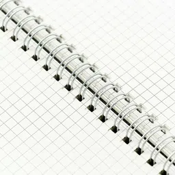 nokingo Spiral Notebook - A5, 80 Sheets/160 Pages, 100gsm Paper, Grid Journal A5 Notebook grid 160 Pages image 3