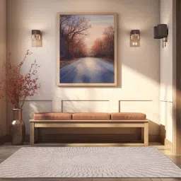 sapana carpet-mats Beige Abstract Polyester 3 x 5 Feet Machine Made Carpet-picture-26