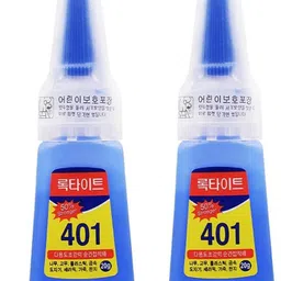 2Pcs Professional Nail Art Super Glue Stronger 20g Bottle 401 Rapid Fix Handmade-image-0