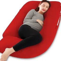 Microfibre Solid Pregnancy Pillow Pack of 1-image-48