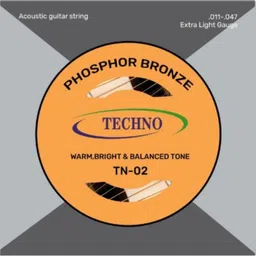 Acoustic Phosphor Bronze Acoustic Guitar Strings – Light Gauge .010–.047 Guitar String-image-53