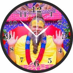 radhe custom arts Analog 25 cm X 25 cm Wall Clock-picture-25