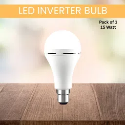 syara 15W Rechargeable Emergency Inverter LED Bulb, Upto 4 Hours Battery For HomeU124 4 hrs Bulb Emergency Light-picture-48