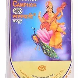 oramsa Saraswati Crystal Clear Camphor/Kapoor Slab 50 GM Prayer Kit-picture-25