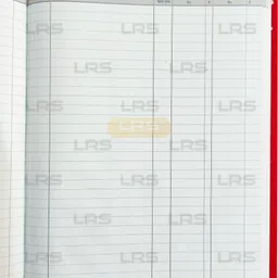 lrs Cash Book Full Cloth Bound - 34*21 cm - 80 GSM Ledger Paper- Beautifully Crafted - 100 Pages Long 1-Part Cash Book Register-picture-23