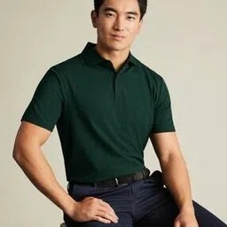 Short-Sleeve Cotton Stretch Smart Pique Polo T-Shirt-image-28
