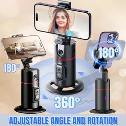 Cubonic SnapMotion P02 with AI Face Detection & Auto-Centering 2 Axis Gimbal for Camera, Mobile image 4