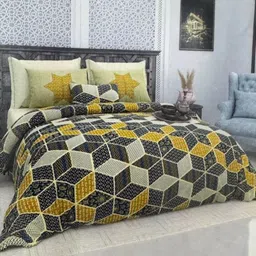 theyellowyarn Cotton King Flat 380 TC Jaipuri Prints Bedsheet-picture-30