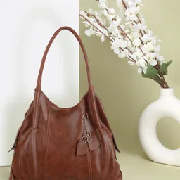 house of common Women Brown Shoulder Bag-picture-15