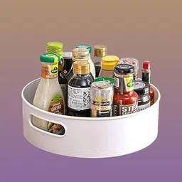 vaxny Plastic all-round Twisting Container Container – Apartment & Pantry Storage Basket-picture-12