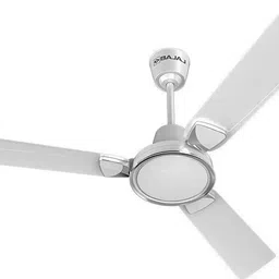 bajaj Crescent 12S1 1200mm SparWht&Chrome CF (1 Star) with 3 Year Warranty Ultra High Speed 1200 mm Ceiling Fan image 1