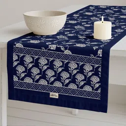 vargottam Dark Blue 152.4 cm Table Runner-picture-19